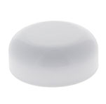 CHILD RESISTANT DOME CLOSURES - PE LINED - WHITE CAPS