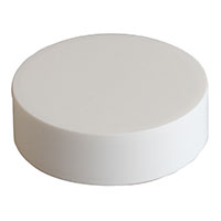 CHILD RESISTANT - MATTE FINISH SMOOTH SIDED - NO TEXT - PE LINED CLOSURES - MATTE WHITE CAPS