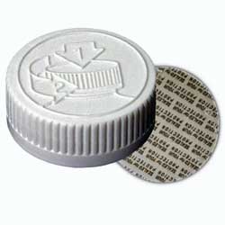 CHILD RESISTANT - PICTORIAL STYLE WITH PRESSURE SENSITIVE INNER SEAL - WHITE CAPS